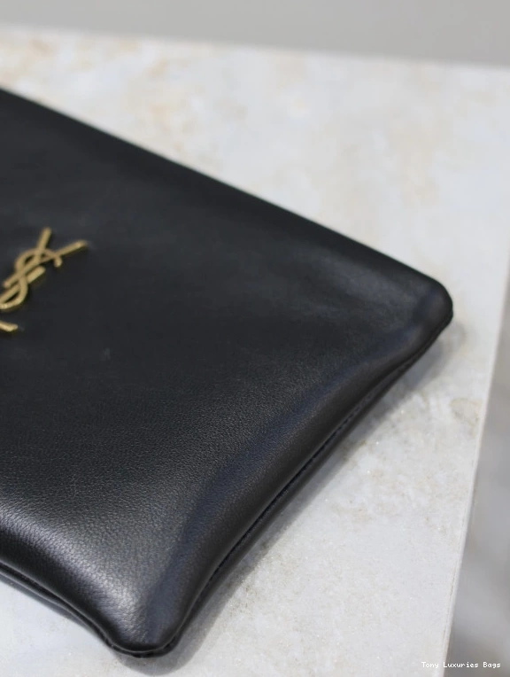 Tony Luxuries LAMBSKIN CALYPSO YSL SMALL POUCH IN 0805
